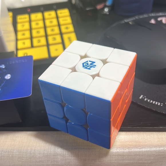 NIB Gan 13 Maglev FX Magnetic Speed Cube With Box, instructions, And Pouch - Picture 2 of 8